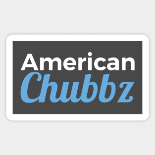 American Chubbz Sticker